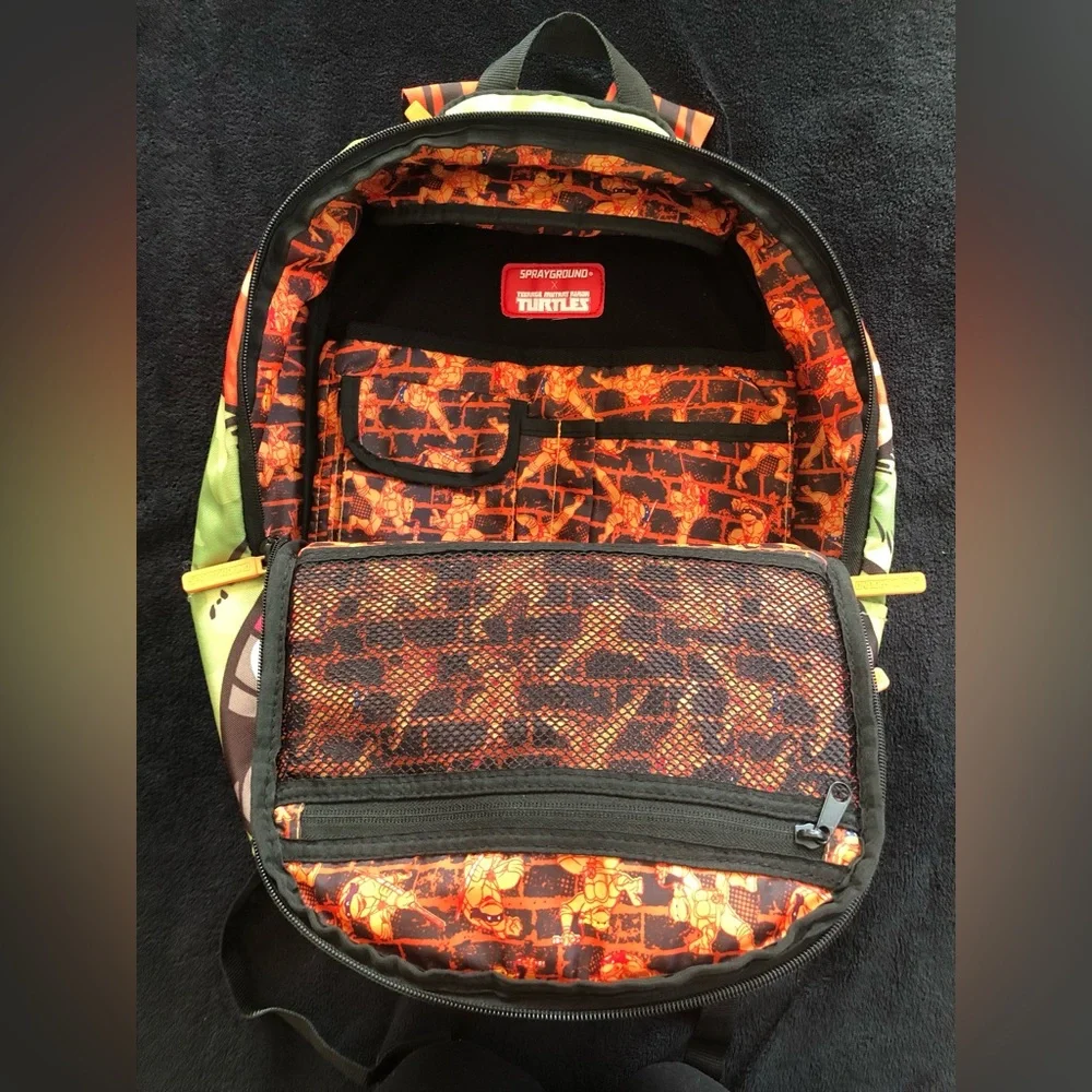 Sprayground x Teenage Mutant Ninja Turtles  Michelangelo Backpack TMNT